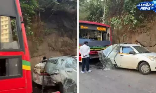 मुंबई के वेस्टर्न एक्सप्रेस हाईवे पर BEST बस की टक्कर, 50 वर्षीय व्यक्ति की मौत