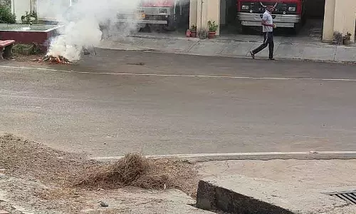 Palampur में खुले में कचरा जलाने से स्वास्थ्य और पर्यावरण संबंधी चिंताएं बढ़ीं