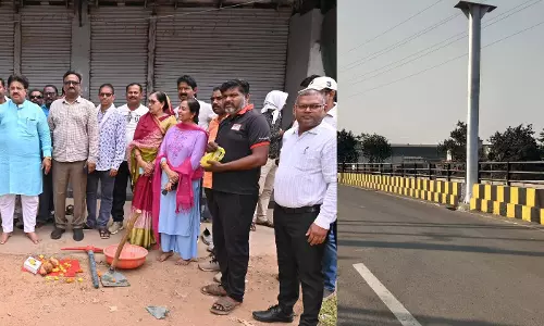 धमतरी को मिली विकास की नई रफ्तार, दो फोरलेन सड़कों और शहर के नए डिवाइडर निर्माण कार्य का शुभारंभ