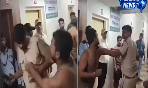 ओडिशा अस्पताल में हंगामा, नशे में युवक ने कथित तौर पर पुलिसकर्मी को मारा थप्पड़- video goes viral