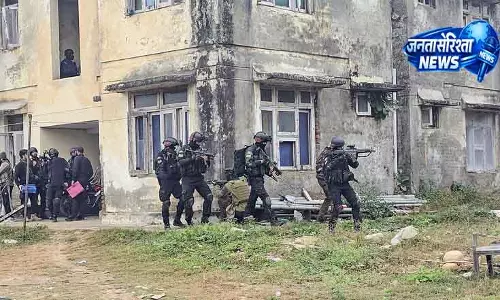 सांबा सेंट्रल यूनिवर्सिटी में एंटी-टेरर मॉक ड्रिल हुई