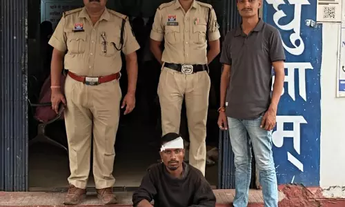 फरार गांजा तस्कर पत्थलगांव से गिरफ्तार, रायगढ़ पुलिस की कार्रवाई