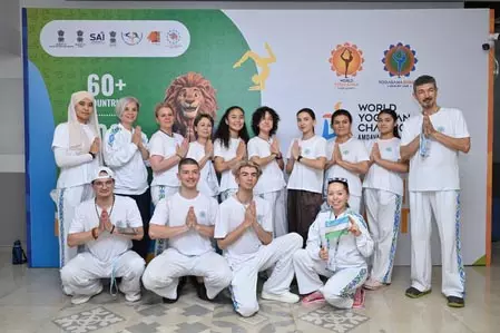 अहमदाबाद में पहली विश्व योगासन खेल चैंपियनशिप का आयोजन आज, वर्चुअली शामिल होंगे पीएम मोदी अहमदाबाद में पहली विश्व योगासन खेल चैंपियनशिप का आयोजन आज, वर्चुअली शामिल होंगे पीएम मोदी