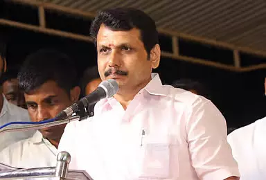 कोयंबटूर साउथ सांसद वी. सेंथिलबालाजी ने DMK सरकार पर लगाया आरोप कोयंबटूर साउथ सांसद वी. सेंथिलबालाजी ने DMK सरकार पर लगाया आरोप