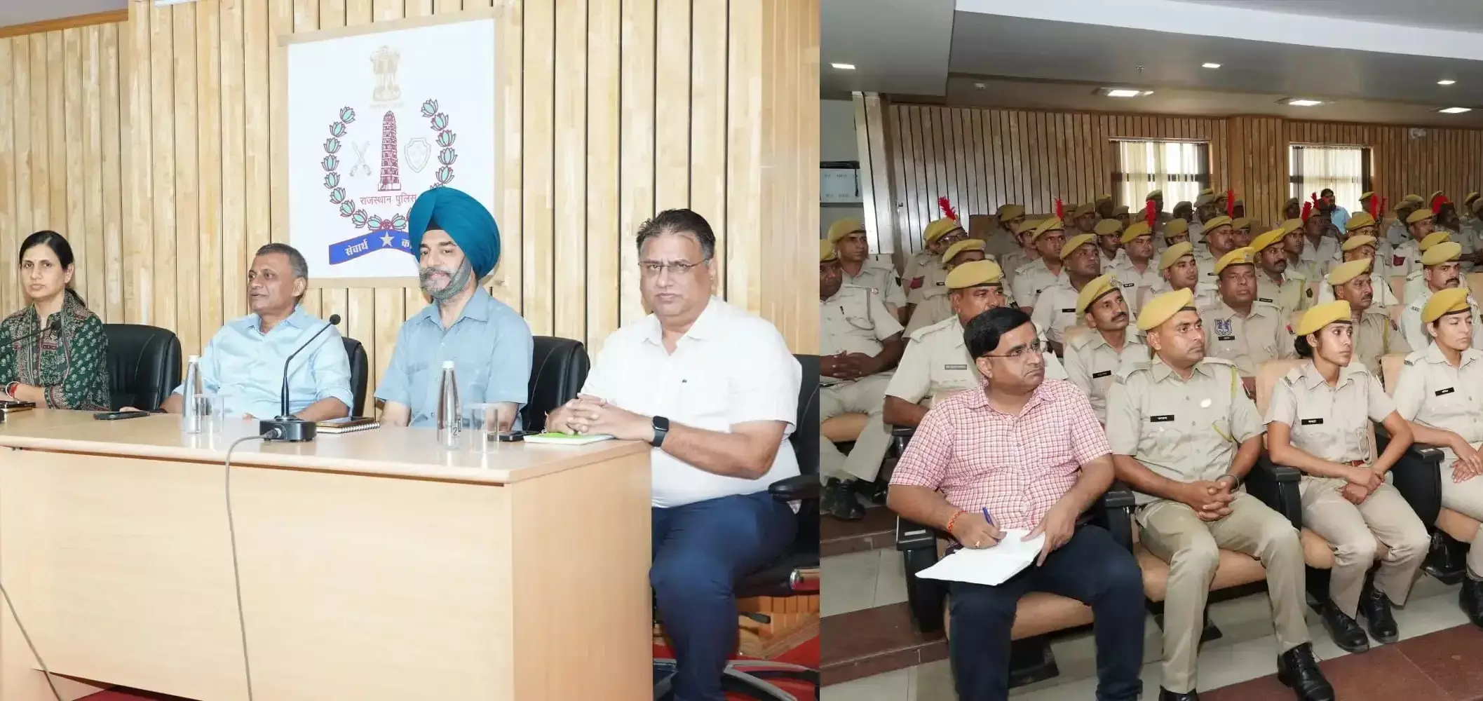 Jaipur: आरएसी के जांबाजों से रूबरू हुए वरिष्ठ अधिकारी, उत्कृष्ट सेवाओं के लिए सराहना Jaipur: आरएसी के जांबाजों से रूबरू हुए वरिष्ठ अधिकारी, उत्कृष्ट सेवाओं के लिए सराहना