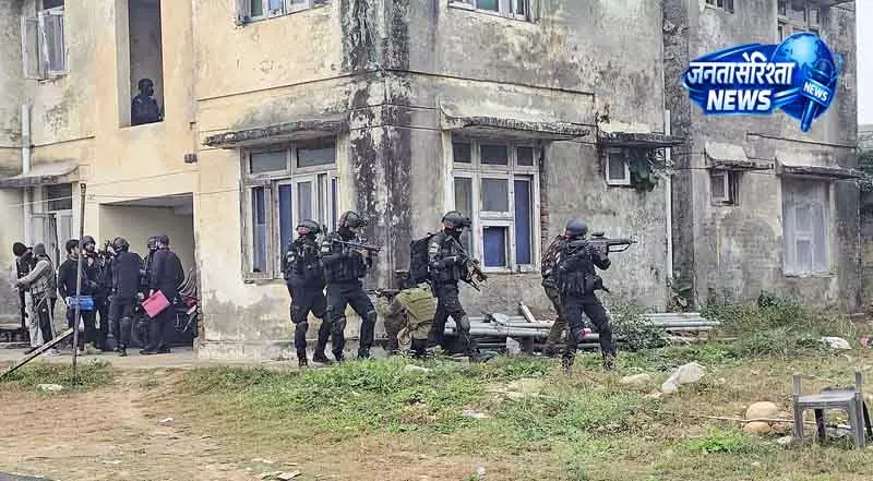 सांबा सेंट्रल यूनिवर्सिटी में एंटी-टेरर मॉक ड्रिल हुई सांबा सेंट्रल यूनिवर्सिटी में एंटी-टेरर मॉक ड्रिल हुई
