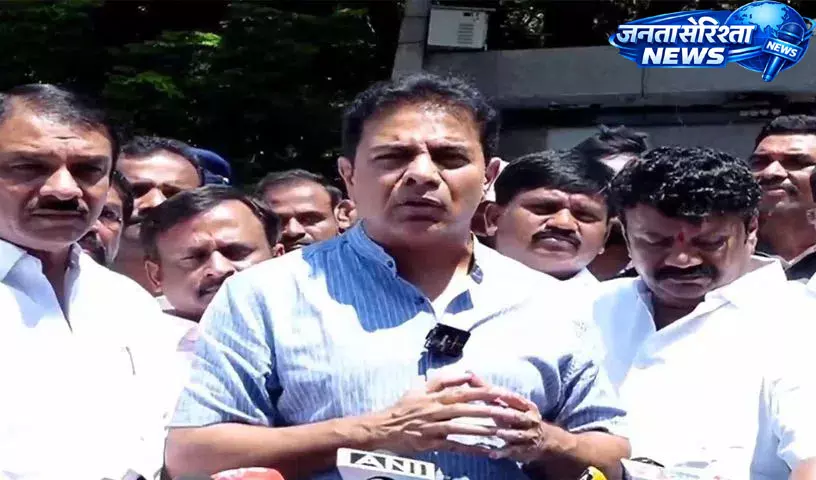 BRS नेता केटी रामा राव ने पूर्व MLA बाल्का सुमन की गिरफ्तारी को राजनीति से प्रेरित बताया BRS नेता केटी रामा राव ने पूर्व MLA बाल्का सुमन की गिरफ्तारी को राजनीति से प्रेरित बताया