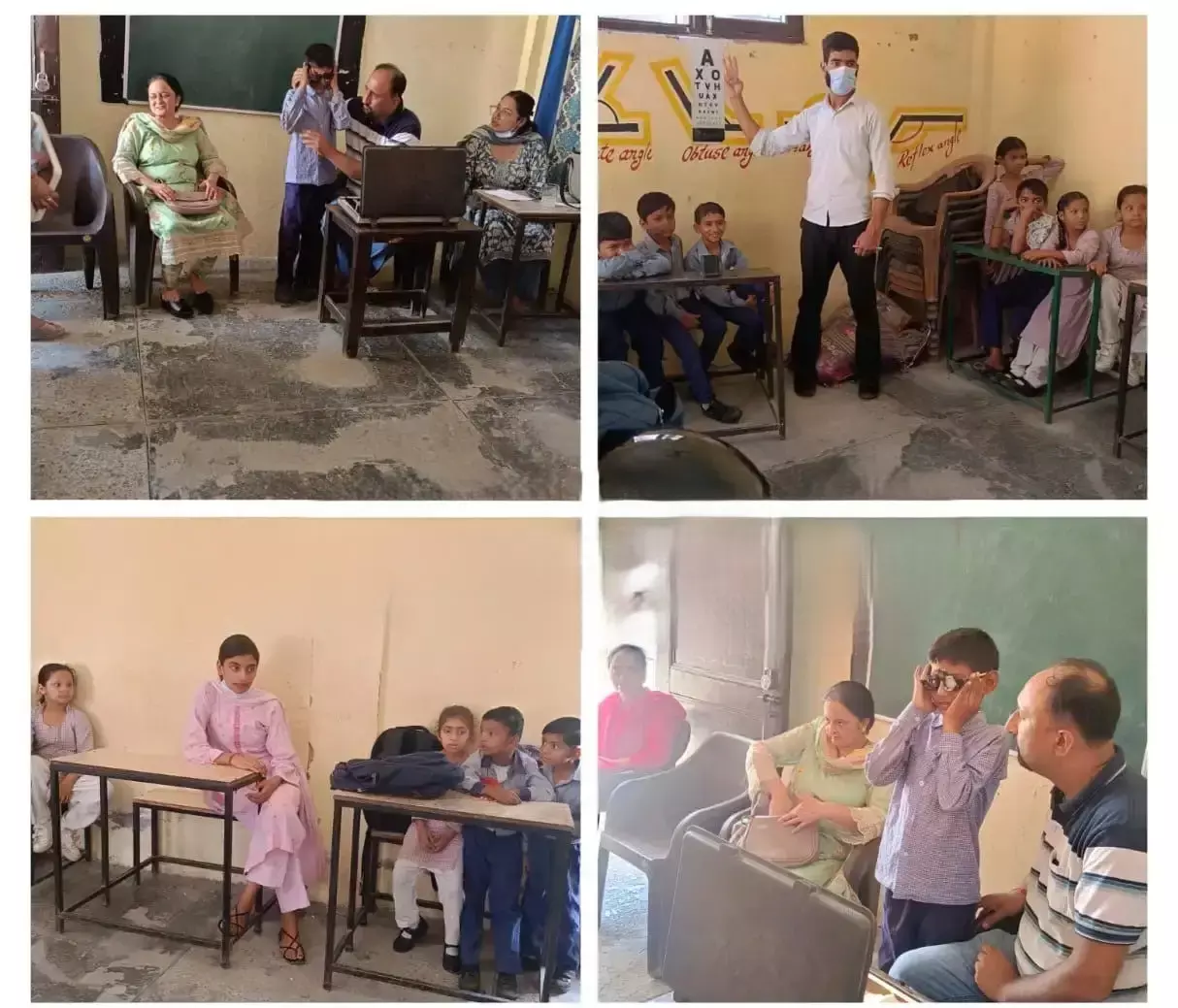 Kathua: जीएमसी कठुआ की पहल, छात्रों की आंखों की जांच के लिए विशेष शिविर आयोजित Kathua: जीएमसी कठुआ की पहल, छात्रों की आंखों की जांच के लिए विशेष शिविर आयोजित
