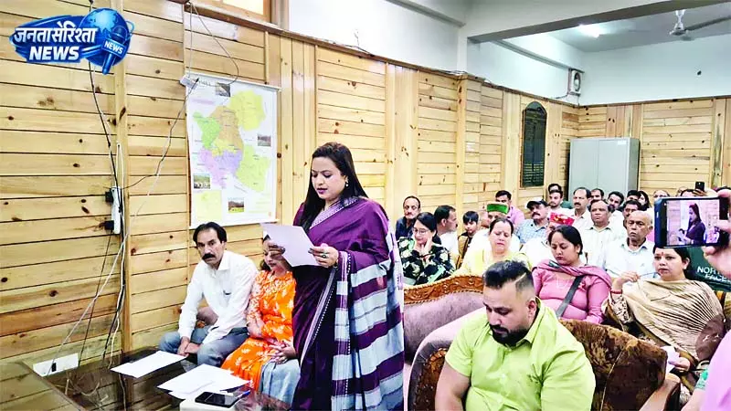 नगर परिषद चंबा को आज मिलेंगे अध्यक्ष और उपाध्यक्ष नगर परिषद चंबा को आज मिलेंगे अध्यक्ष और उपाध्यक्ष