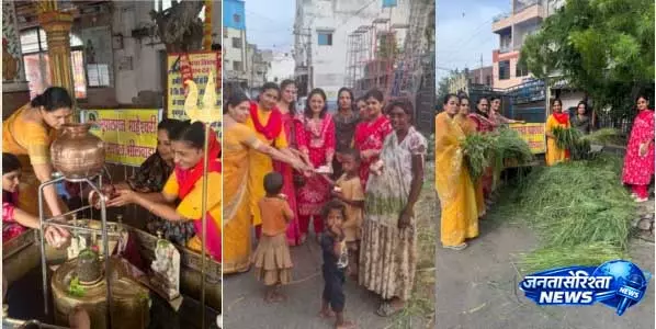 भोपालगंज माहेश्वरी महिला मंडल द्वारा धर्म, संस्कृति और सेवा भाव का अद्भुत संगम बना पुरुषोत्तम मास पर्व भोपालगंज माहेश्वरी महिला मंडल द्वारा धर्म, संस्कृति और सेवा भाव का अद्भुत संगम बना पुरुषोत्तम मास पर्व