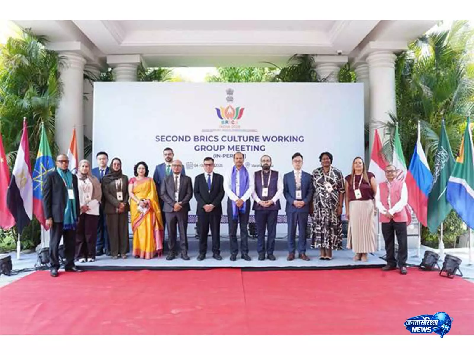 वाराणसी में दूसरी BRICS संस्कृति कार्य समूह की बैठक शुरू हुई वाराणसी में दूसरी BRICS संस्कृति कार्य समूह की बैठक शुरू हुई