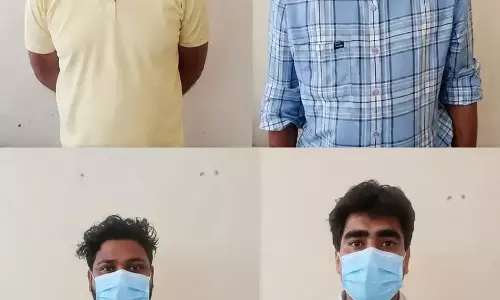 Faridabad: ऑनलाइन निवेश के नाम पर ठगी करने वाले चार आरोपी गिरफ्तार