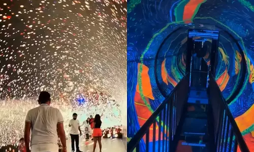 इमर्सिव इंस्टॉलेशन और विजुअल इल्यूजन के साथ हैदराबाद का नया हॉटस्पॉट तैयार