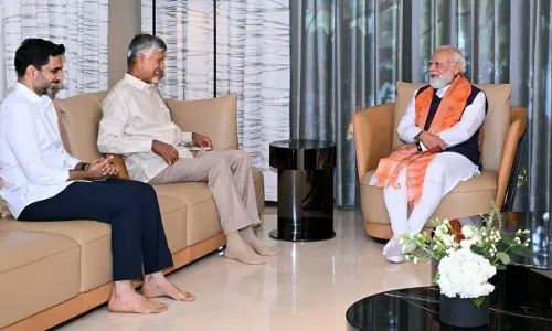 PM Modi ने  नारा लोकेश को दी हल्की-फुल्की सलाह