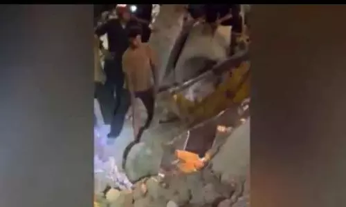 Delhiकी लोधी कॉलोनी में सीवेज दीवार गिरने से 1 की मौत, 2 घायल