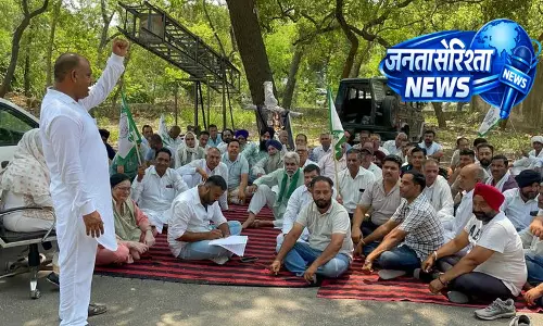 Yamunanagar में BKU (चरुणी) का अमेरिका-भारत व्यापार समझौते विरोध
