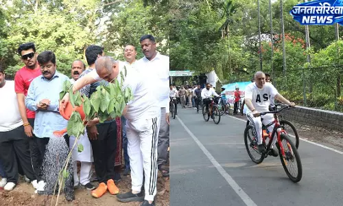 World एनवायरनमेंट डे पर अमित साटम ने जुहू में किया पौधारोपण