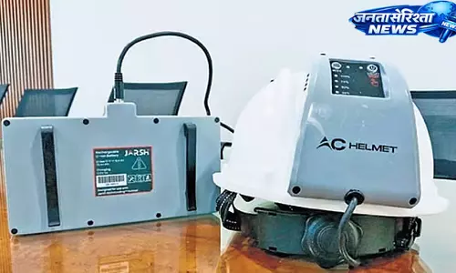 ट्रैफिक पुलिस को ‘AC हेलमेट’ और कूलिंग किट, हीट-हेल्थ प्रोटोकॉल स्कीम लागू