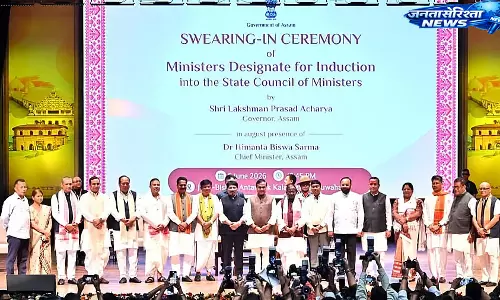 Assam : मुख्यमंत्री हिमंत बिस्वा सरमा ने कैबिनेट का विस्तार, 12 नए मंत्री शामिल