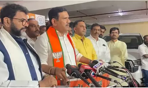 Karnataka : भाजपा अध्यक्ष बी.वाई. विजयेंद्र का सरकार पर हमला