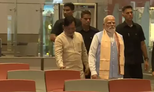 दमन में NAMO एयरपोर्ट के नए टर्मिनल भवन का प्रधानमंत्री मोदी ने किया उद्घाटन
