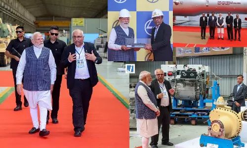 एल एंड टी परिसर का दौरा, उद्योग और विकास पर पीएम मोदी की नजर