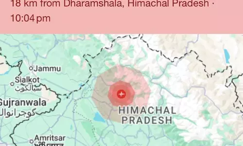 Earthquake: घाटी में हल्की भूकंप झटके...