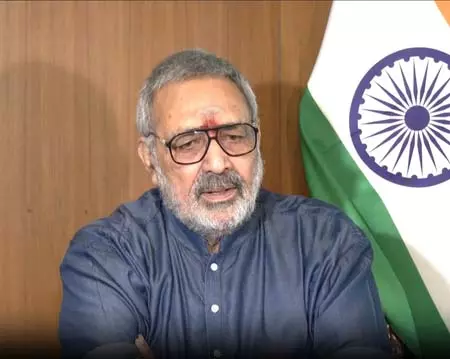 कांग्रेस पार्टी का होगा बहुत जल्द अंत, जनता लगातार नकार रही : गिरिराज सिंह कांग्रेस पार्टी का होगा बहुत जल्द अंत, जनता लगातार नकार रही : गिरिराज सिंह