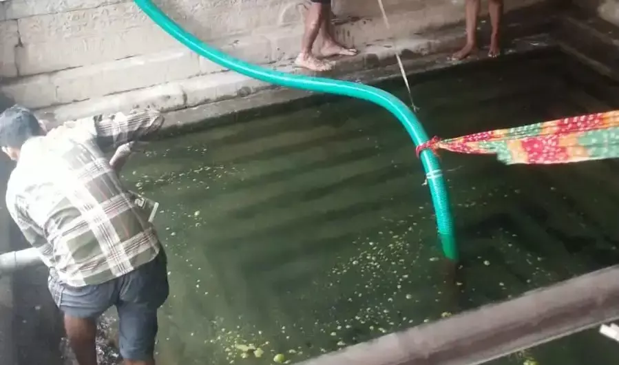 Mandi: मंडी की दूषित बावड़ियों की सफाई अभियान तेज, प्रशासन सतर्क Mandi: मंडी की दूषित बावड़ियों की सफाई अभियान तेज, प्रशासन सतर्क