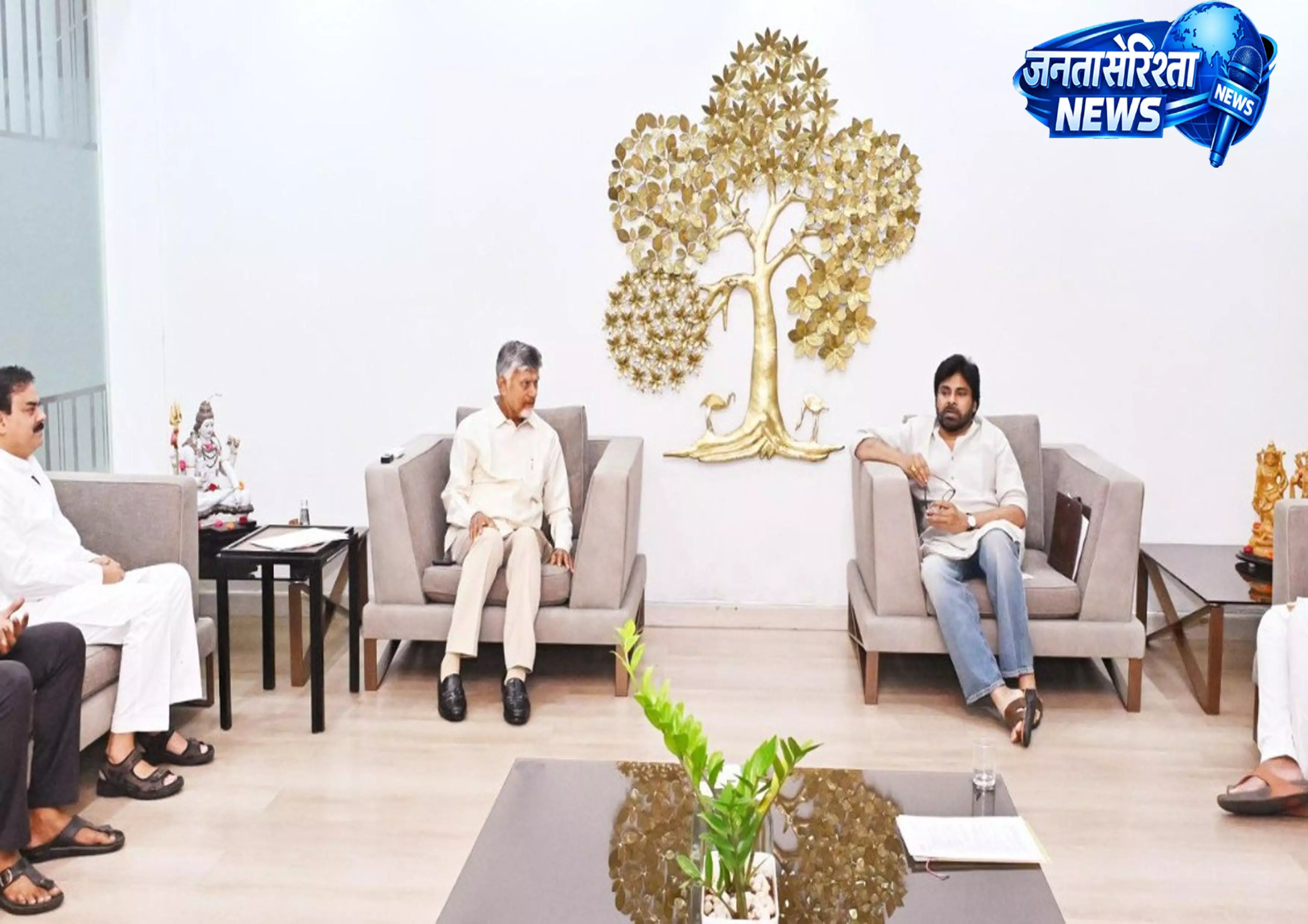 NDA आंध्र प्रदेश में सरकार के दो साल पूरे होने पर तीन जनसभाएं करेगा NDA आंध्र प्रदेश में सरकार के दो साल पूरे होने पर तीन जनसभाएं करेगा