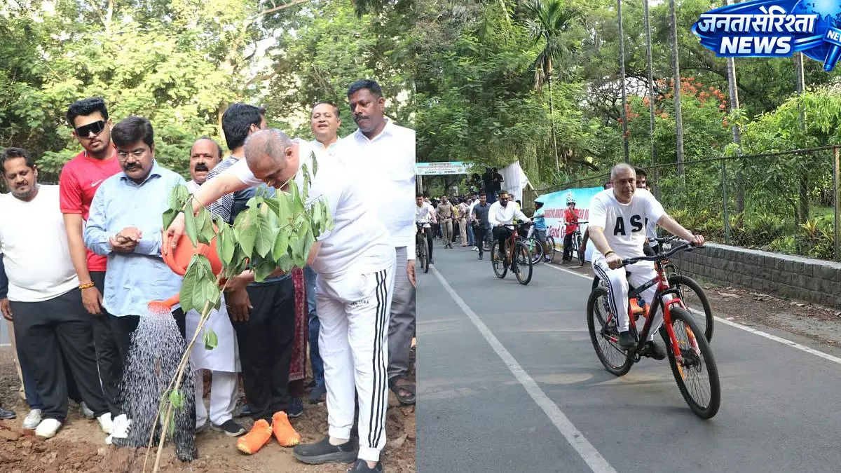 World एनवायरनमेंट डे पर अमित साटम ने जुहू में किया पौधारोपण World एनवायरनमेंट डे पर अमित साटम ने जुहू में किया पौधारोपण
