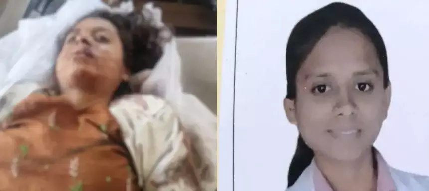 फार्मासिस्ट की मौत, ट्रक ने रौंदा फार्मासिस्ट की मौत, ट्रक ने रौंदा