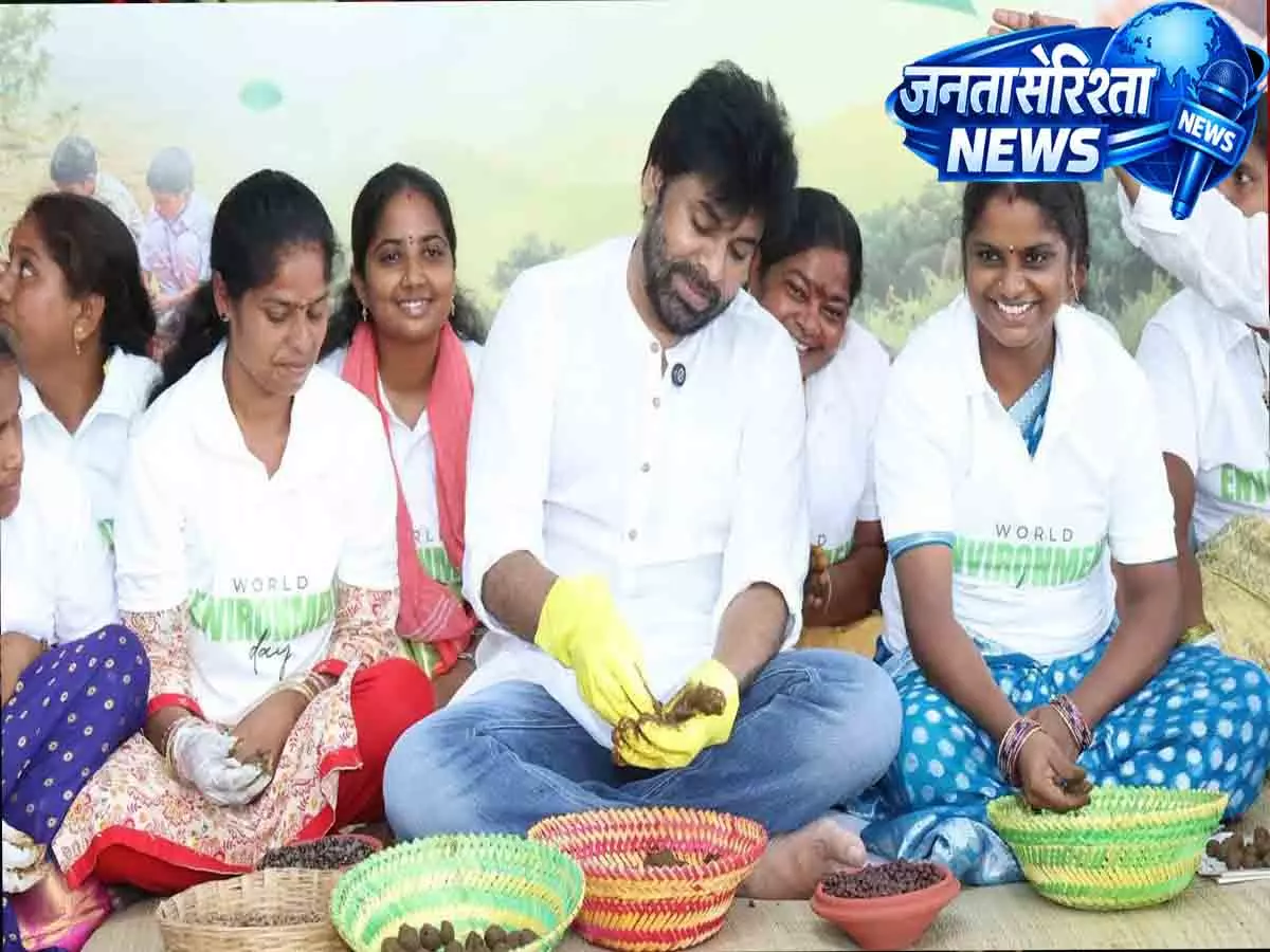 Andhra ने हरियाली बढ़ाने के लिए 2.5 करोड़ सीड बॉल बनाने की तैयारी शुरू की Andhra ने हरियाली बढ़ाने के लिए 2.5 करोड़ सीड बॉल बनाने की तैयारी शुरू की