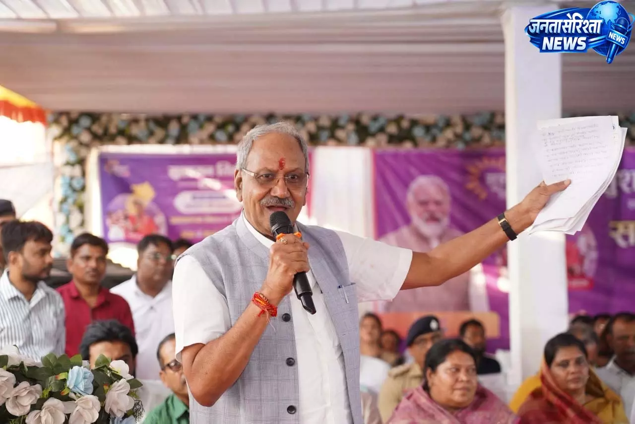 बृजमोहन अग्रवाल ने परियोजना से क्षेत्रवासियों के जीवन स्तर सुधारने का जताया भरोसा बृजमोहन अग्रवाल ने परियोजना से क्षेत्रवासियों के जीवन स्तर सुधारने का जताया भरोसा