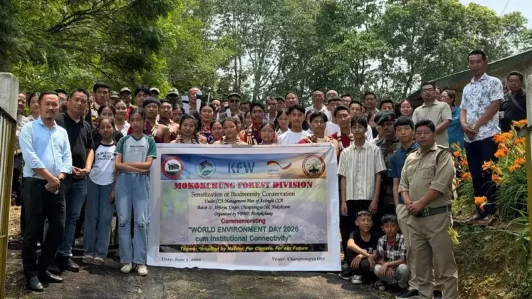 Kohima और एमकेजी में विश्व पर्यावरण दिवस समारोह शुरू