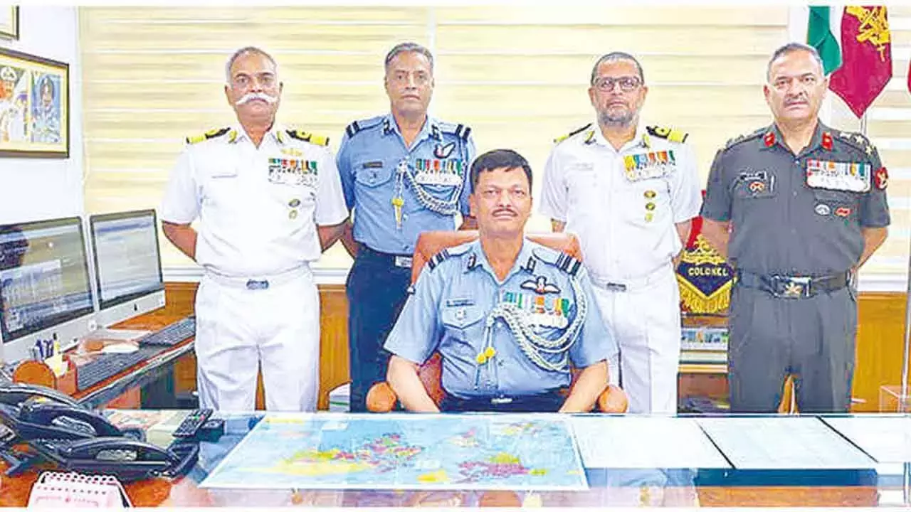 एयर वाइस मार्शल जीकेजे ​​रेड्डी ने सीडीएम कमांडेंट का पदभार संभाला