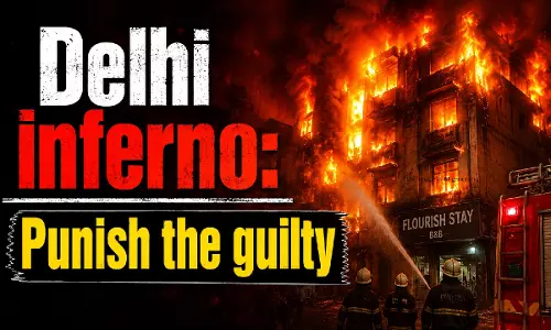 दिल्ली में आगजनी: दोषियों को सज़ा दो