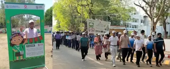 Vadodara: पर्यावरण दिवस पर पौधे लगाकर दिया प्रकृति संरक्षण का संदेश