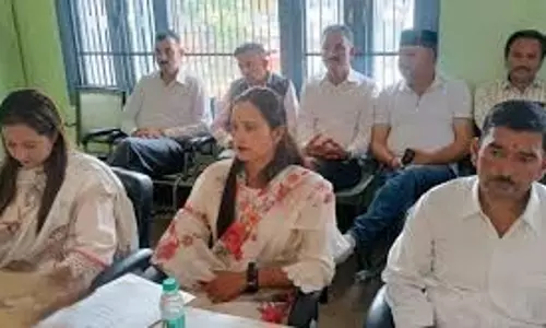 Nahan: शपथ ग्रहण समारोह में नवनिर्वाचित पार्षदों ने निभाने का वादा किया दायित्व
