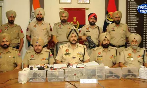 Amritsar में हथियार-नारकोटिक्स मॉड्यूल का भंडाफोड़, छह गिरफ्तार