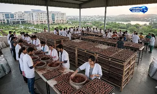 AIIMS भोपाल का 100-दिवसीय सीड बॉल अभियान, 30,000 सीड बॉल बनाने का लक्ष्य