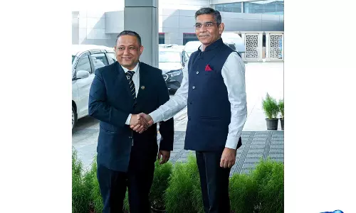 Nepal के विदेश मंत्री शिशिर खनाल ने दिल्ली में NSA अजीत डोभाल से मुलाकात की, द्विपक्षीय संबंधों पर चर्चा की