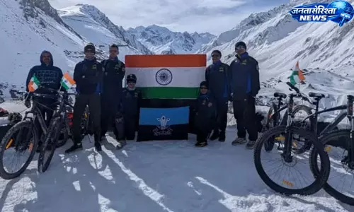 RIMC कैडेट ने 750 किमी की हिमालयी साइकिल यात्रा पूरी