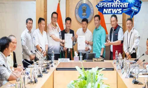 Arunachal CM ने बताया, सियांग प्रोजेक्ट के लिए परिवारों की सहमति मिली Arunachal CM ने बताया, सियांग प्रोजेक्ट के लिए परिवारों की सहमति मिली