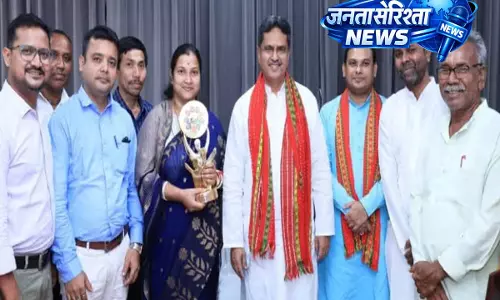 Tripura CM ने पंचायत निकायों को तीन राष्ट्रीय पंचायत पुरस्कार जीतने पर बधाई दी Tripura CM ने पंचायत निकायों को तीन राष्ट्रीय पंचायत पुरस्कार जीतने पर बधाई दी