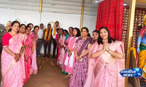 CS आजाद नगर माहेश्वरी महिला मंडल द्वारा अधिक मास पर धार्मिक एवं सेवा कार्यक्रम आयोजित