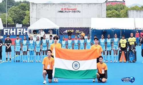 भारतीय महिला हॉकी टीम ने U18 एशिया कप 2026 में कोरिया को 3-0 से हराकर ब्रॉन्ज़ मेडल जीता