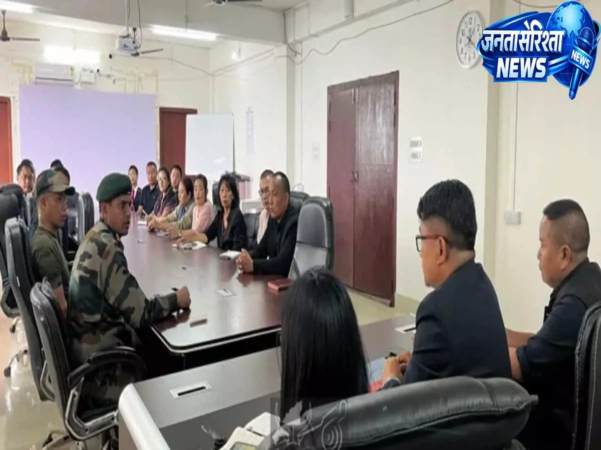 DIMAPUR: फेक तिमाही-सह-मानसून-पूर्व तैयारी बैठक DIMAPUR: फेक तिमाही-सह-मानसून-पूर्व तैयारी बैठक