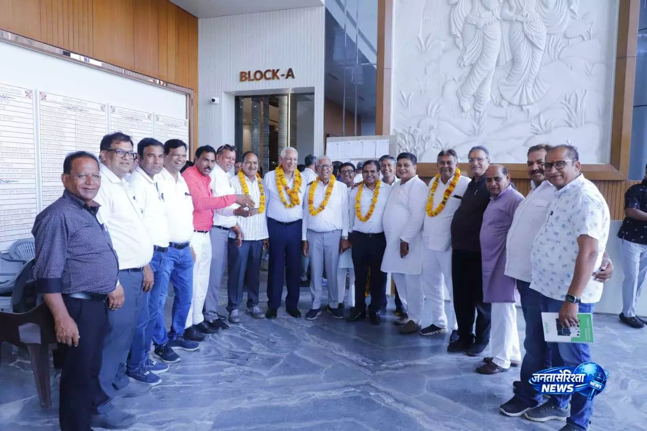 Advocate केदार जागेटिया अध्यक्ष, सुरेश बिरला मंत्री निर्विरोध निर्वाचित Advocate केदार जागेटिया अध्यक्ष, सुरेश बिरला मंत्री निर्विरोध निर्वाचित
