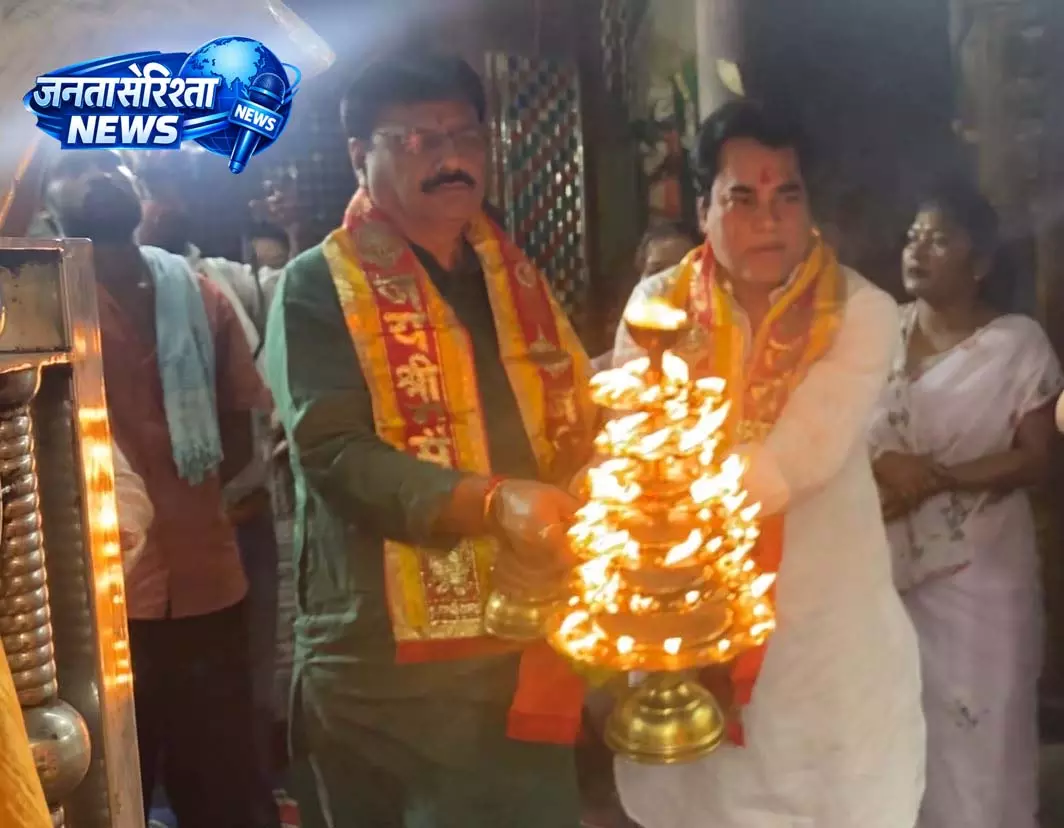 सर्वधर्म संकटमोचन हनुमान मंदिर में भंडारा अनवरत ज़ारी, शर्मा हुए शामिल सर्वधर्म संकटमोचन हनुमान मंदिर में भंडारा अनवरत ज़ारी, शर्मा हुए शामिल